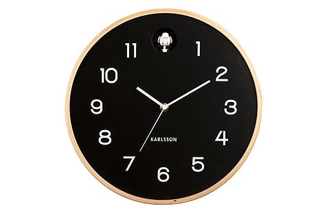 Wanduhr Kuckuck "modern cockoo"6 x Ø31,5 cm von PRESENT TIME