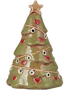 Tannenbaum, Steingut15,5 x Ø10 cm  von IB LAURSEN