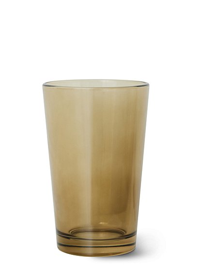 4er-Teeglas, 70s Glaswaren13,5 x Ø8,8 cm / 400 ml von HKLIVING