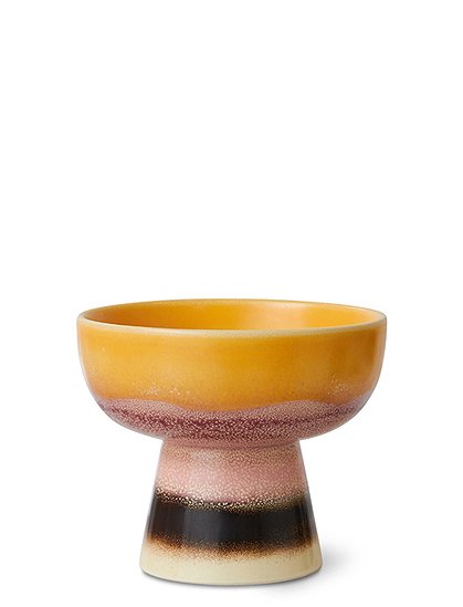 70s Tapas Bowl9,5xØ11 / 11xØ12,5 cm von HKLIVING