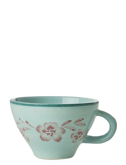 Tea Cup handbemalt7,5 x Ø10,5 cm von RICE