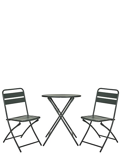 Set Helo, Café Stil 86x42x50 / 73xØ60 cm von HOUSE DOCTOR