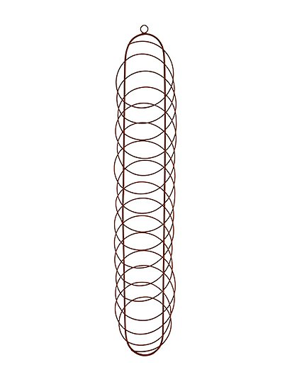 Kartenhalter aus Metall49 x 10 cm von MADAM STOLTZ