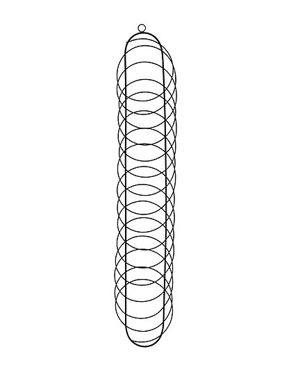 Kartenhalter aus Metall49 x 10 cm von MADAM STOLTZ