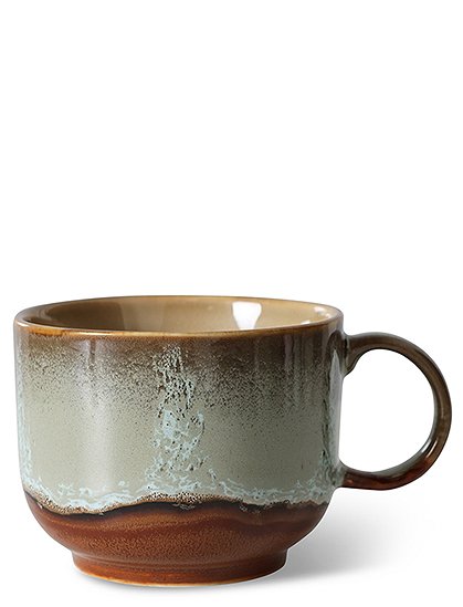 70s Teetasse, 425 ml8,3 x 10,4 x 14,2 cm von HKLIVING