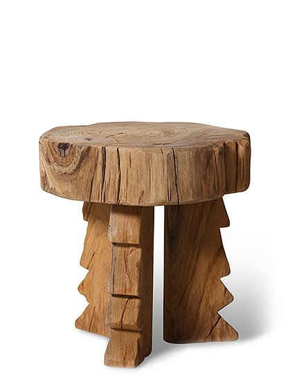 Hocker, Teakversch. Designs  von HKLIVING