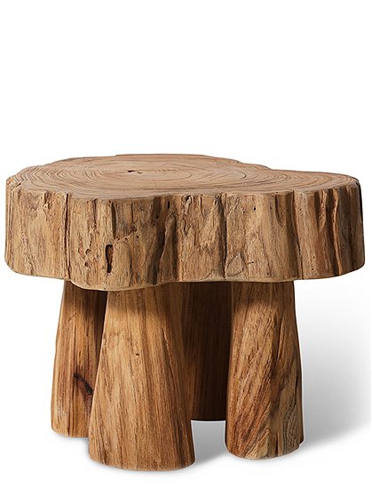 Hocker, Teakversch. Designs  von HKLIVING