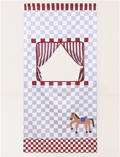 Puppentheater Vibes150 x 74  cm  von NOBODINOZ