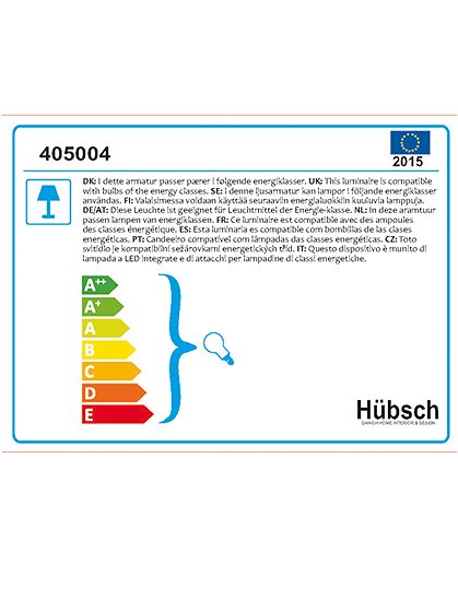 Hängeleuchte Glas, rund von HÜBSCH Interior 2