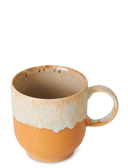 Kaffeetasse 70's Keramik von HKliving &#9733; Kundenbewertung "Sehr gut" &#9733; 10&euro; Rabatt für Neukunden &#9733; Schnell verschickt &#9733; Günstig bei car-Moebel.de