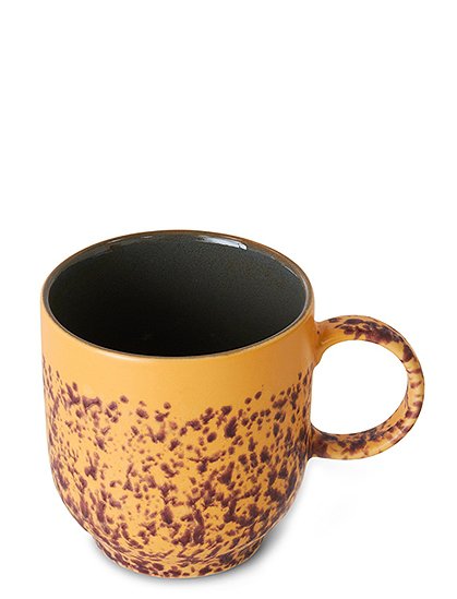 Kaffeetasse 70"s Keramik von HKliving &#9733; Kundenbewertung "Sehr gut" &#9733; 12&percnt; Rabatt für Neukunden &#9733; Schnell verschickt &#9733; Günstig bei car-Moebel.de