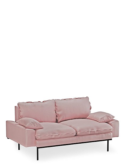 Retro 2er Sofa von HKliving &#9733; Kundenbewertung "Sehr gut" &#9733; 10&euro; Rabatt für Neukunden &#9733; Schnell verschickt &#9733; Jetzt günstig kaufen bei car-Moebel.de