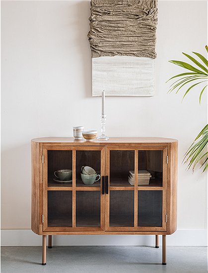 Sideboard Yaz high von White Label Living &#9733; Kundenbewertung "Sehr gut" &#9733; 12&percnt; Rabatt für Neukunden &#9733; Schnell verschickt &#9733; Jetzt bei car-Moebel.de