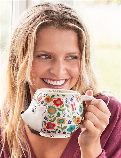 Tasse Folk Art von NOÏ &#9733; Kundenbewertung "Sehr gut" &#9733; 12&percnt; Rabatt für Neukunden &#9733; Schnell verschickt &#9733; Günstig bei car-Moebel.de