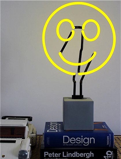 Neon Tischleuchte Smiley von Locomocean &#9733; Kundenbewertung "Sehr gut" &#9733; 10&euro; Rabatt für Neukunden &#9733; Schnell verschickt &#9733; Jetzt bei car-Moebel.de