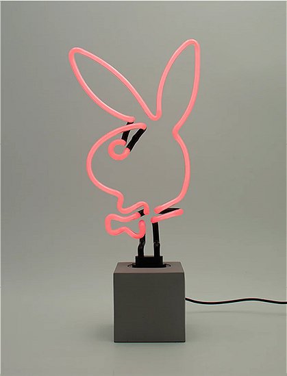 Neon Tischleuchte Playboy Bunny von Locomocean &#9733; Kundenbewertung "Sehr gut" &#9733; 12&percnt; Rabatt für Neukunden &#9733; Jetzt bei car-Moebel.de