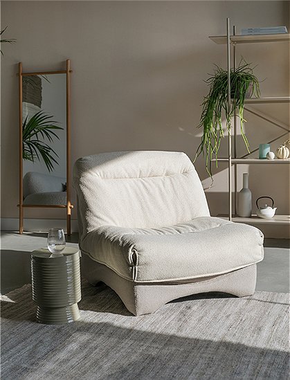 Loungestuhl Twister von White Label Living &#9733; Kundenbewertung "Sehr gut" &#9733; 12&percnt; Rabatt für Neukunden &#9733; Schnell verschickt &#9733; Jetzt bei car-Moebel.de