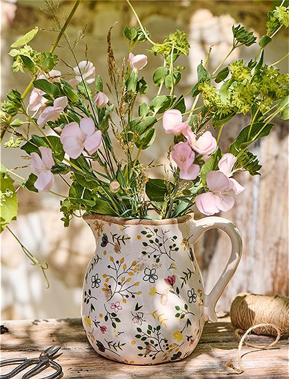 Vase Meadow Blossom aus Keramik von Ib Laursen &#9733; Kundenbewertung "Sehr gut" &#9733; 10&euro; Rabatt für Neukunden &#9733; Jetzt günstig kaufen bei car-Moebel.de