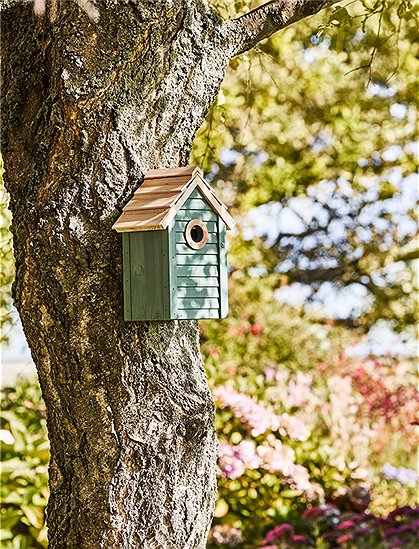 farbiges Vogelhaus aus Holz von Ib Laursen &#9733; Kundenbewertung "Sehr gut" &#9733; 10&euro; Rabatt für Neukunden &#9733; Schnell verschickt &#9733; Günstig bei car-Moebel.de