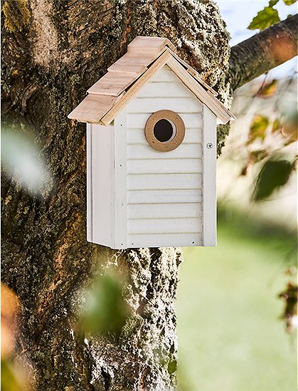 farbiges Vogelhaus aus Holz von Ib Laursen &#9733; Kundenbewertung "Sehr gut" &#9733; 12&percnt; Rabatt für Neukunden &#9733; Schnell verschickt &#9733; Günstig bei car-Moebel.de