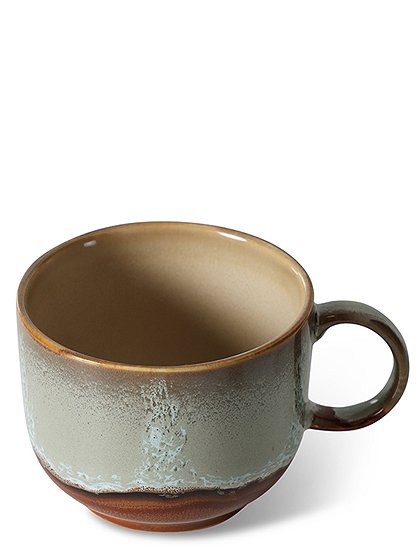 Teetasse 70s Keramik von HKliving &#9733; Kundenbewertung "Sehr gut" &#9733; 12&percnt; Rabatt für Neukunden &#9733; Schnell verschickt &#9733; Jetzt kaufen bei car-Moebel.de