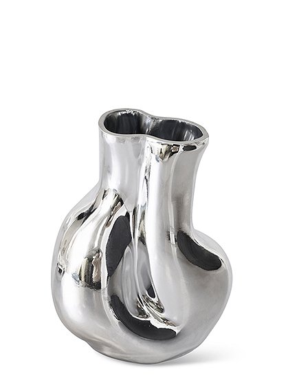 Vase Gleam, Glas/Chrom v. HKliving &#9733; Kundenbewertung "Sehr gut" &#9733; 12&percnt; Rabatt für Neukunden &#9733; Schnell verschickt &#9733; Günstig bei car-Moebel.de