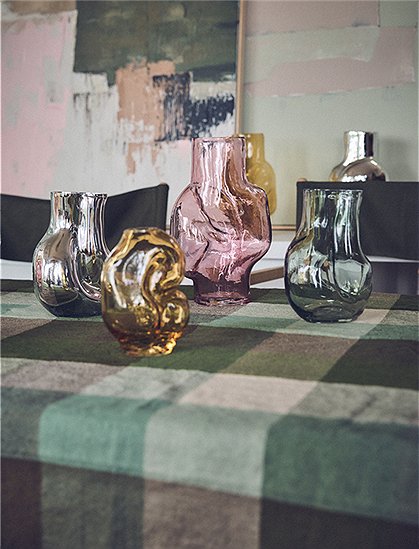 Vase Gleam, Glas/Chrom v. HKliving &#9733; Kundenbewertung "Sehr gut" &#9733; 12&percnt; Rabatt für Neukunden &#9733; Schnell verschickt &#9733; Günstig bei car-Moebel.de