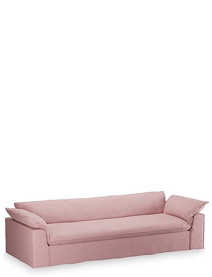 Nomad Couch, Wise Blossom Bezug in rosa von HKliving &#9733; Kundenbewertung "Sehr gut" &#9733; 12&percnt; Rabatt für Neukunden &#9733; Jetzt günstig kaufen bei car-Moebel.de