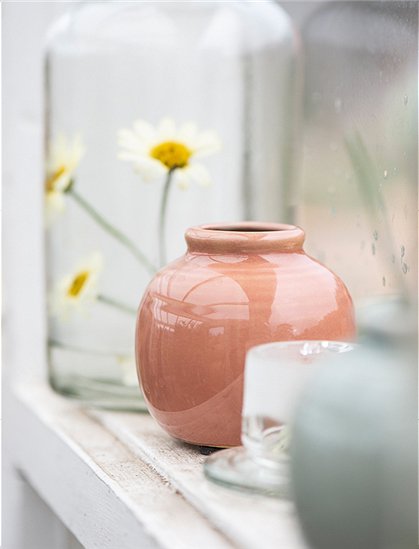 glasierte Vase aus Keramik von Ib Laursen &#9733; Kundenbewertung "Sehr gut" &#9733; 10&euro; Rabatt für Neukunden &#9733; Schnell verschickt &#9733; Günstig bei car-Moebel.de