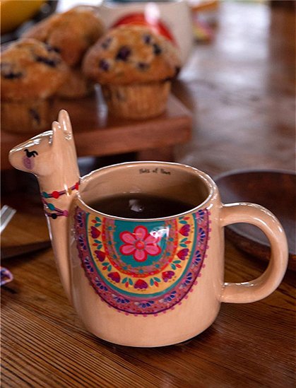 Tasse Folk Art von NOÏ &#9733; Kundenbewertung "Sehr gut" &#9733; 10&euro; Rabatt für Neukunden &#9733; Schnell verschickt &#9733; Günstig bei car-Moebel.de