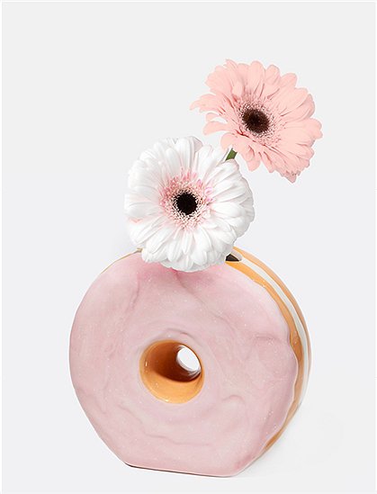 Vase Fastfood Donut von Doiy &#9733; Kundenbewertung "Sehr gut" &#9733; 10&euro; Rabatt für Neukunden &#9733; Schnell verschickt &#9733; Günstig bei car-Moebel.de