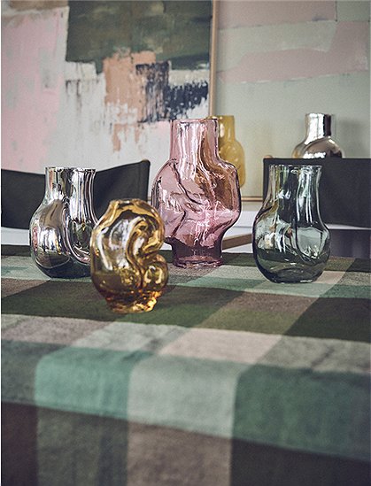 Vase Gleam, Glas/Chrom v. HKliving &#9733; Kundenbewertung "Sehr gut" &#9733; 12&percnt; Rabatt für Neukunden &#9733; Schnell verschickt &#9733; Günstig bei car-Moebel.de