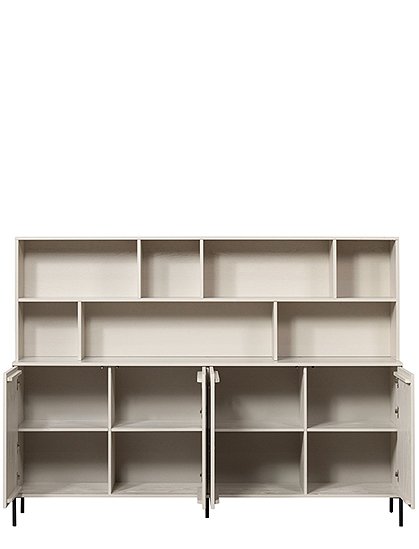 Wandschrank New Gravure aus Kiefer, Dust von Woood &#9733; Kundenbewertung "Sehr gut" &#9733; 12&percnt; Neukundenrabatt &#9733; Schnell verschickt &#9733; car-Moebel.de