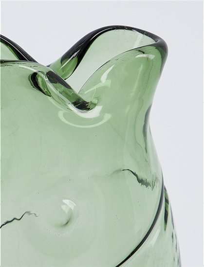 Vase Fisch aus Glas in grün von house doctor &#9733; Kundenbewertung "Sehr gut" &#9733; 10&euro; Rabatt für Neukunden &#9733; Schnell verschickt &#9733; Günstig bei car-Moebel.de