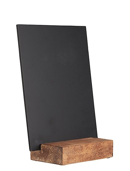 Tischtafel mit Holzklotz, 27x20 cm v. Ib Laursen &#9733; Kundenbewertung "Sehr gut" &#9733; 12&percnt; Rabatt für Neukunden &#9733; Schnell verschickt &#9733; Günstig bei car-Moebel.de