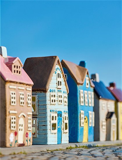 Keramik Haus Visby für Teelicht von Ib Laursen &#9733; Kundenbewertung "Sehr gut" &#9733; 10&euro; Rabatt für Neukunden &#9733; Schnell verschickt &#9733; Günstig bei car-Moebel.de