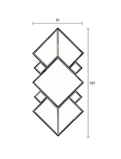 Spiegel Miyu, 107x51cm v. Dutchbone &#9733; Kundenbewertung "Sehr gut" &#9733; 10&euro; Rabatt für Neukunden &#9733; Schnell verschickt &#9733; Jetzt kaufen bei car-Moebel.de