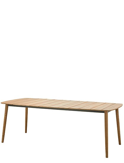 Kris Gartentisch Akazienholz natur 215x90 von wood &#9733; Kundenbewertung "Sehr gut" &#9733; 12&percnt; Rabatt für Neukunden &#9733; Schnell verschickt &#9733; bei car-Moebel.de