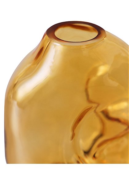 Vase Gleam, Glas/Chrom v. HKliving &#9733; Kundenbewertung "Sehr gut" &#9733; 12&percnt; Rabatt für Neukunden &#9733; Schnell verschickt &#9733; Günstig bei car-Moebel.de