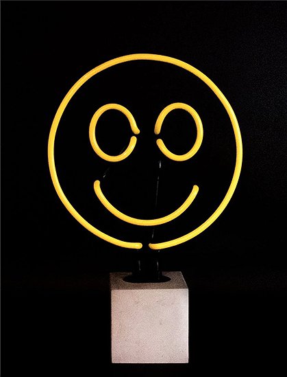 Neon Tischleuchte Smiley von Locomocean &#9733; Kundenbewertung "Sehr gut" &#9733; 12&percnt; Rabatt für Neukunden &#9733; Schnell verschickt &#9733; Jetzt bei car-Moebel.de