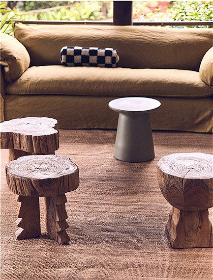 Hocker aus Teak Holz von HKliving &#9733; Kundenbewertung "Sehr gut" &#9733; 12&percnt; Rabatt für Neukunden &#9733; Jetzt günstig kaufen bei car-Moebel.de