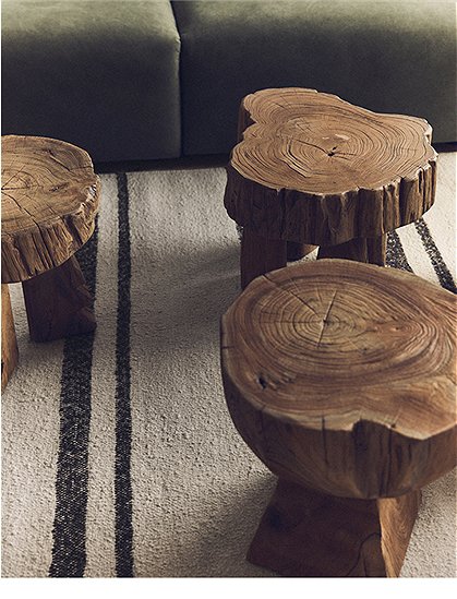 Hocker aus Teak Holz von HKliving &#9733; Kundenbewertung "Sehr gut" &#9733; 12&percnt; Rabatt für Neukunden &#9733; Jetzt günstig kaufen bei car-Moebel.de