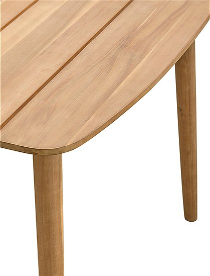 Kris Gartentisch Akazienholz natur 215x90 von wood &#9733; Kundenbewertung "Sehr gut" &#9733; 12&percnt; Rabatt für Neukunden &#9733; Schnell verschickt &#9733; bei car-Moebel.de