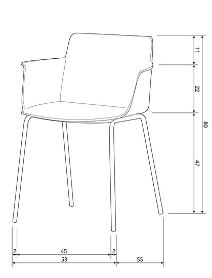 Schalenstuhl Foppe, Kunststoff von WOOOD &#9733; Kundenbewertung "Sehr gut" &#9733; 12&percnt; Neukundenrabatt &#9733; Schnell verschickt &#9733; Günstig bei car-Moebel.de