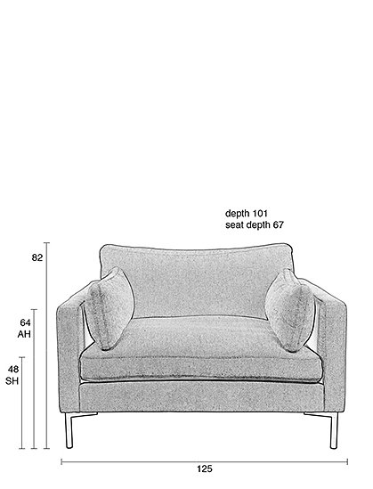 Sofa von Zuiver &#9733; Kundenbewertung "Sehr gut" &#9733; 12&percnt; Rabatt für Neukunden &#9733; Schnell verschickt &#9733; Jetzt günstig kaufen bei car-Moebel.de