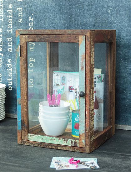 Vitrine Scrapwood &#9733; Kundenbewertung "Sehr gut" &#9733; 10&euro; Rabatt für Neukunden &#9733; Schnell verschickt &#9733; Jetzt günstig kaufen bei car-Moebel.de