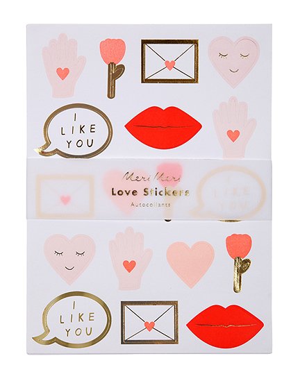 Love Stickers von Meri Meri &#9733; Kundenbewertung "Sehr gut" &#9733; 10&euro; Rabatt für Neukunden &#9733; Schnell verschickt &#9733; Günstig kaufen bei car-Moebel.de!