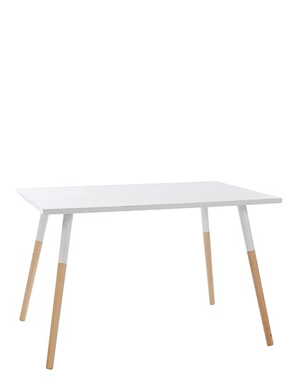 Tisch,weiß/natur 160x80 Nr:244 1