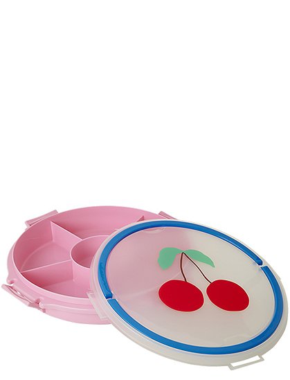 Serviertablett rosa mit Kirschen, Ø32 cm von rice &#9733; Kundenbewertung "Sehr gut" &#9733; 10&euro; Neukundenrabatt &#9733; Rice jetzt günstig kaufen bei car-Moebel.de