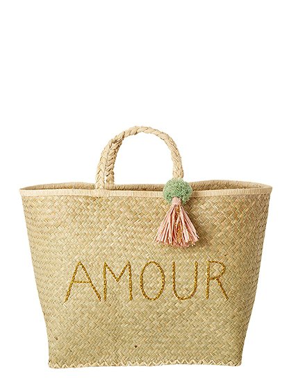 Basttasche AMOUR von rice &#9733; Kundenbewertung "Sehr gut" &#9733; 12&percnt; Rabatt für Neukunden &#9733; Schnell verschickt &#9733; Jetzt günstig kaufen bei car-Moebel.de